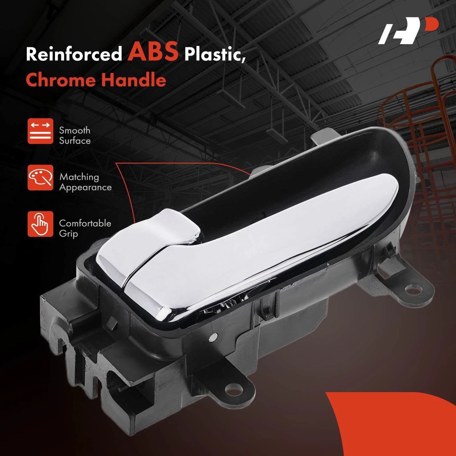 Left Chrome Interior Door Handle for Nissan Murano (2006-2007)