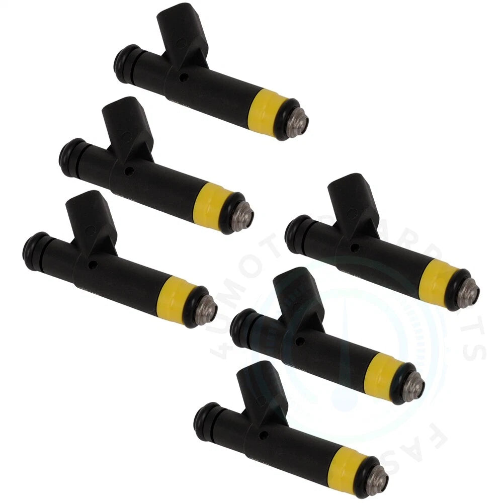 Set of 6 Fuel Injectors for Ford Mustang V6 (1999–2000)