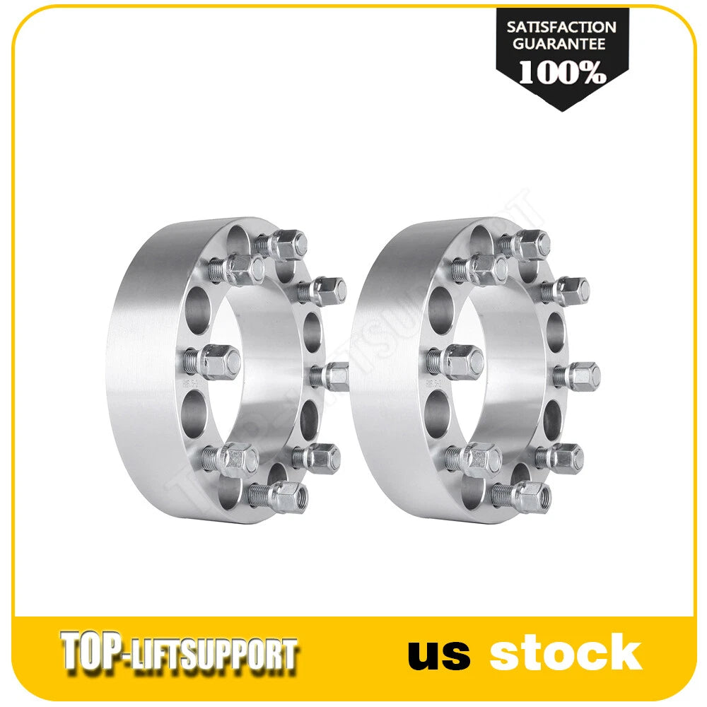 2X 2 Inch Wheel Spacers for Dodge Ram 2500 3500 Ford F250 F350