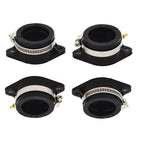Set of 4 Carburetor Intake Manifold Boots for Kawasaki 1000 LTD Z1 KZ900 KZ1000