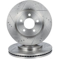 Front Drilled Slotted Brake Rotors for Mercury Grand Marquis (2003–2011)
