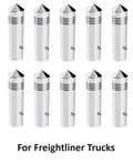 Chrome Spike Toggle Switch Extensions for Freightliner FLAT (2-3/8")