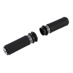 1'' Black CNC Handlebar Grips for Harley V Rod VRSC VRSCR (2002-2017)