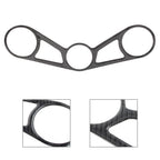 Perforated Black Handle Yoke Cover Sticker for BMW S1000RR (2009–2014)