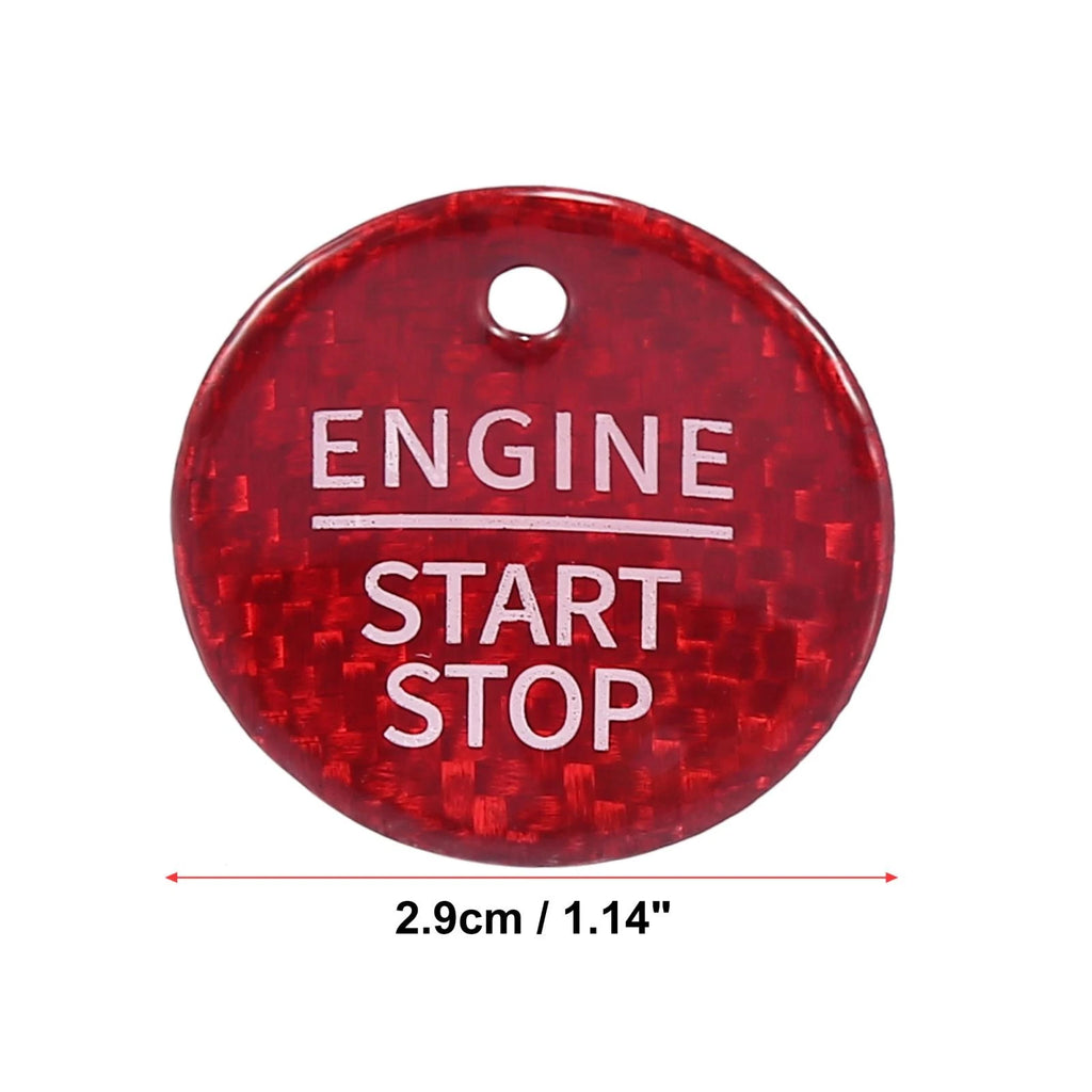 Engine Start Stop Button Switch Cover Red for Ford Focus Mondeo Taurus Edge (2012–2020) 747709929330
