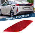 Rear Left Bumper Reflector No. 8192047030 for Toyota Prius (2019–2022) Red