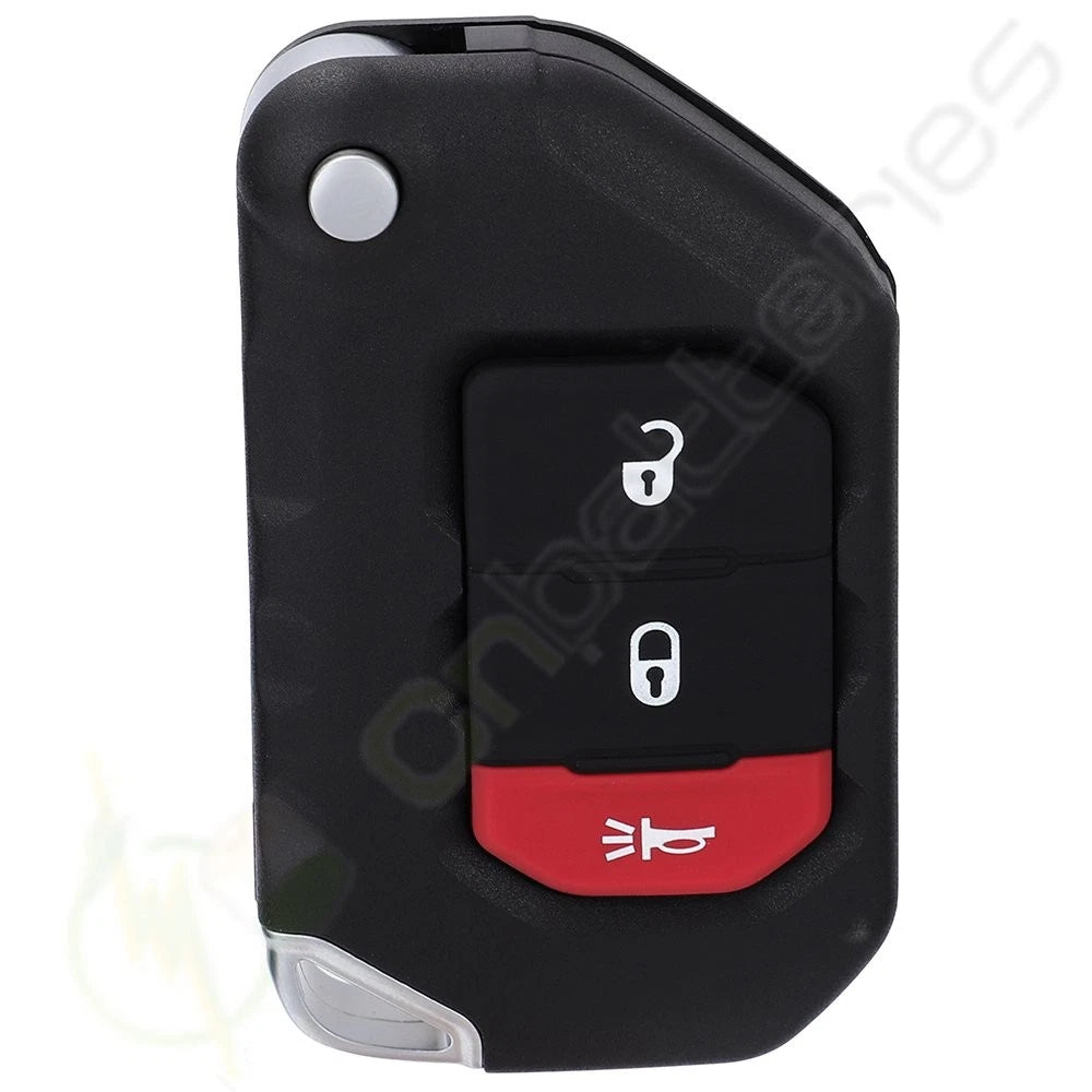 Keyless Entry Car Key Fob Remote for Jeep Wrangler Gladiator (2018–2021)