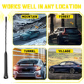 13" Black Rubber Antenna for Toyota Tacoma (1995–2016)