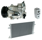AC Compressor Kit With Condenser for Chevrolet Cruze 1.4L (2012–2016)