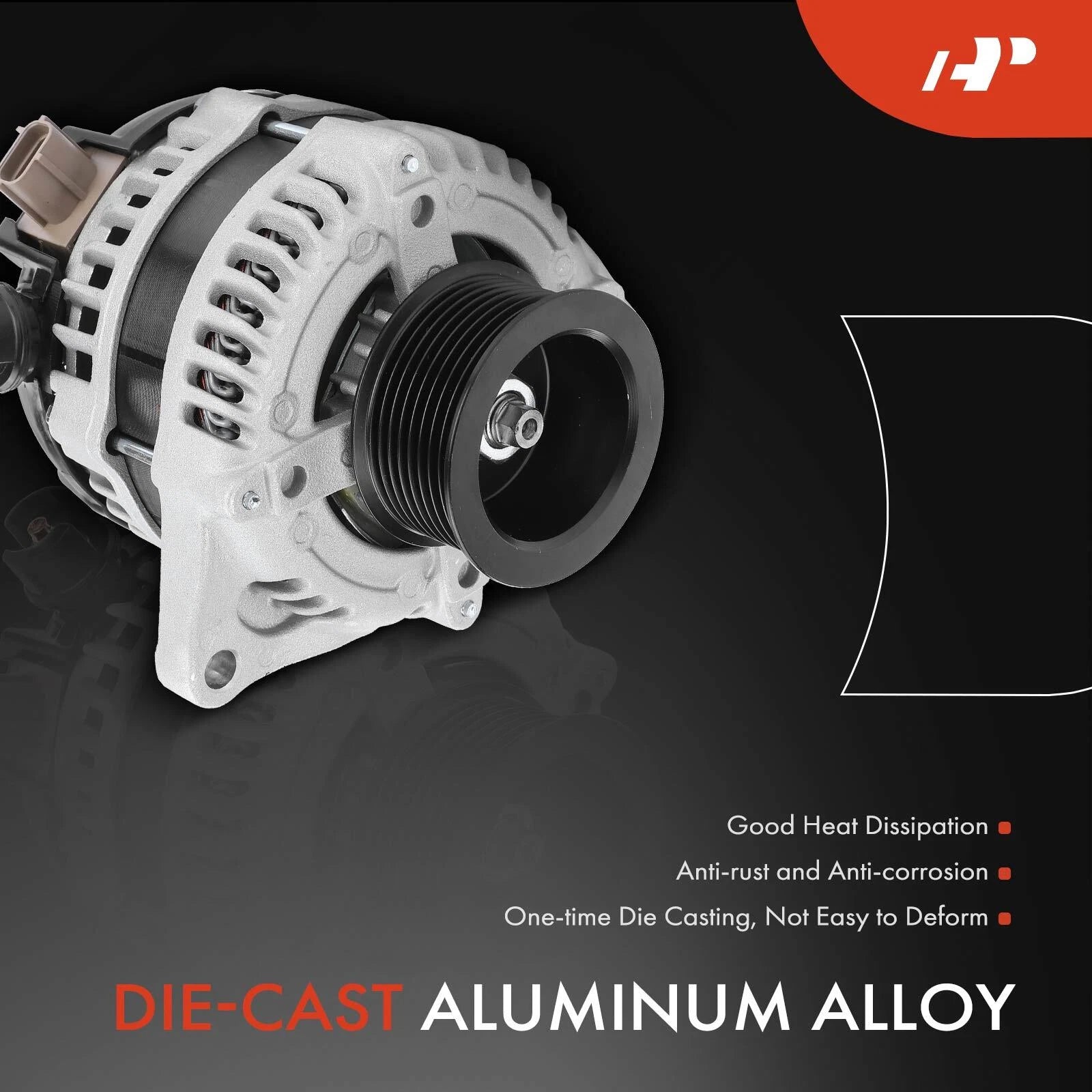 Alternator for Ford F-250 F-350 F-450 Super Duty (2011–2022) 150A/157A