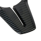 Carbon Fiber Steering Wheel Cover Trim for Infiniti Q50 Q60 QX50 (17-22)