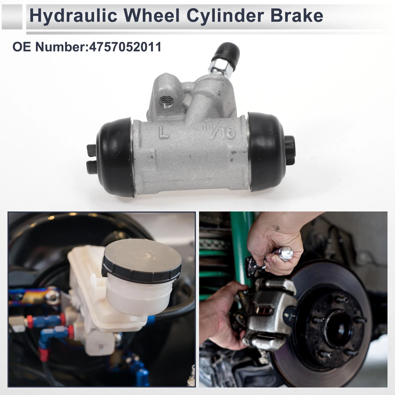 Rear Left Brake Wheel Cylinder No. 4757052011 for Toyota Echo (2000–2005)