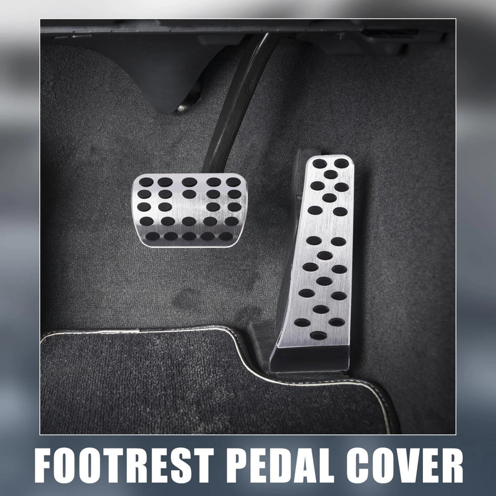 2pcs Gas Brake Pedal Pad Cover for Mercedes-Benz C E S GLC GLE (2010–2023)