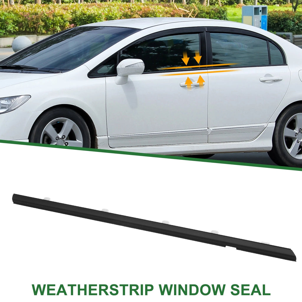 Rear Right Weatherstrip Window Seal No. 72910TR0A01 for Honda Civic (2012–2015)