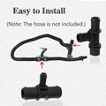 HVAC Heater Hose Tee Connector for Ford Transit Connect (2010-2023)