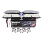 Set of 4 Bosch QuietCast Front Ceramic Brake Pads for Chrysler Dodge VW