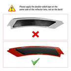 Amber Front Bumper Reflector Side Marker Lights for BMW E90 E91 (2009–2011)
