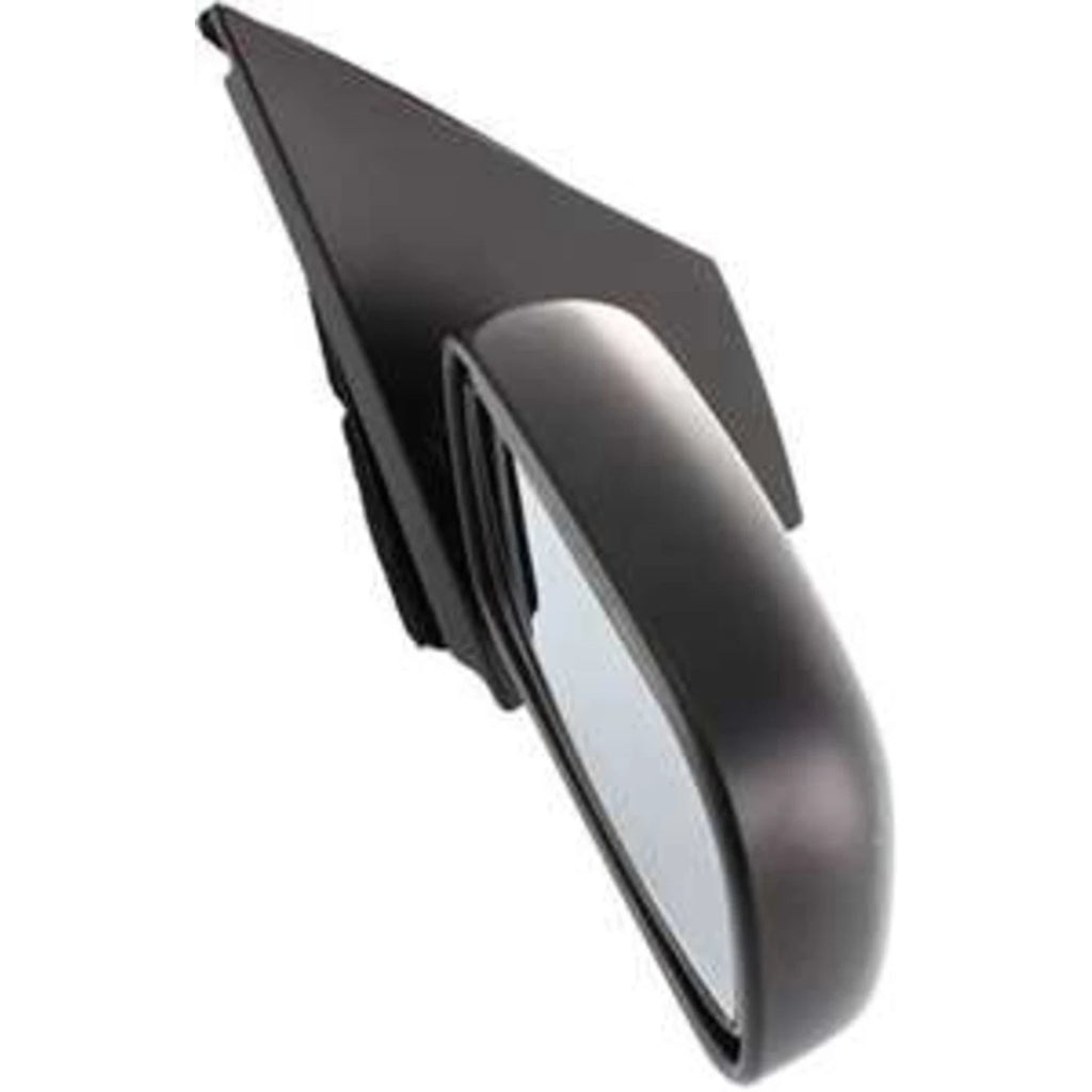 Set of 2 Manual Remote Mirrors for Toyota Echo (2000–2005) Textured Black
