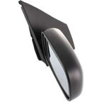Set of 2 Manual Remote Mirrors for Toyota Echo (2000–2005) Textured Black