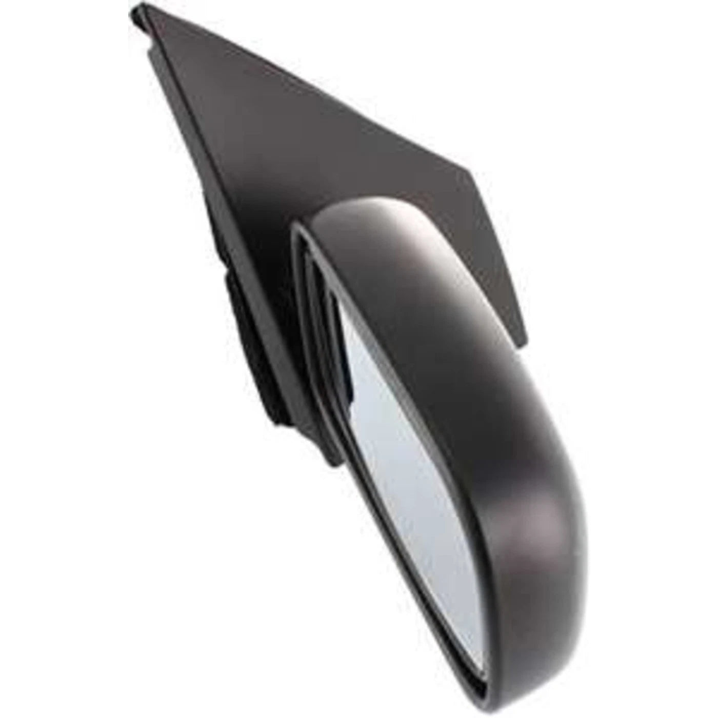 Set of 2 Manual Remote Mirrors for Toyota Echo (2000–2005) Textured Black
