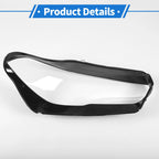 1 Pcs Headlight Lens Cover for BMW X5 G05/X6 (2019–2021) PC Clear