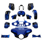 Fairings Bodywork Kit for Harley Street Glide (2014–2023) Candy Cobalt/Indigo Ink