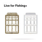 10X Boillie Hair Stops for Carp Fishing Bait Extender Accessories 3.8x2.5cm