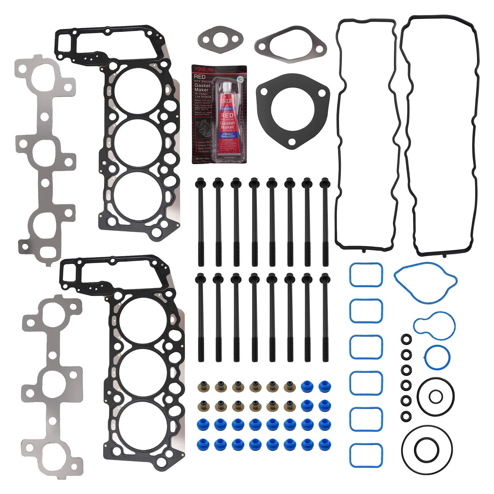 Head Gasket Bolts Set for Dodge Dakota Durango 3.7L V6 (2005–2010)