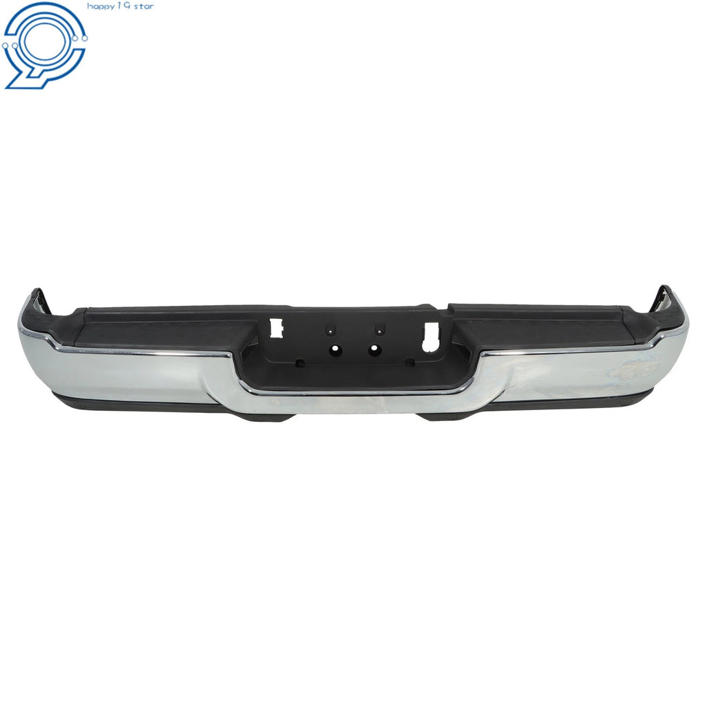 Rear Step Bumper Assembly Chrome Steel for RAM 2500 3500 Pickup (2019–2024)