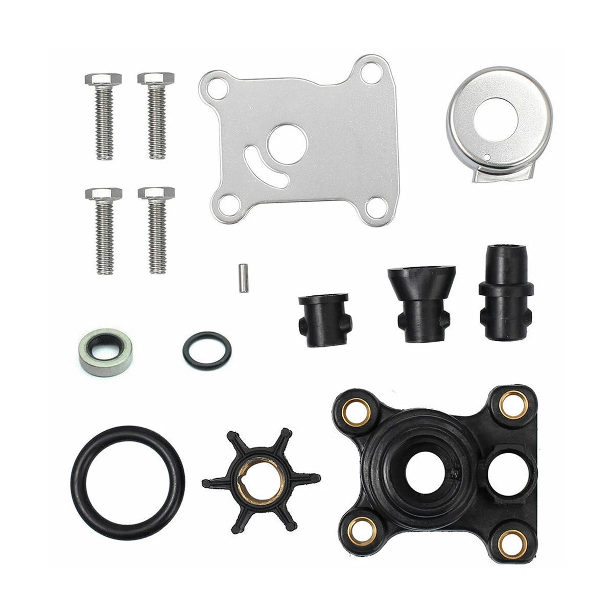 Water Pump Impeller Repair Kit for Evinrude Johnson OMC Outboard (394711)