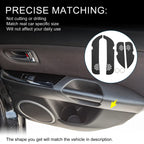 Car Door Leather Anti Kick Pad Sticker for Mercedes-Benz GLE (2017-2019)
