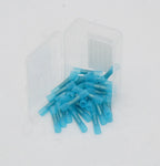 30-Pack Marine HDPE Heat Shrink Blue Butt Connector 16-14 AWG