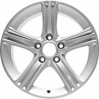 17 x 7.5 Painted Silver Alloy Wheel - Upgrade Your Auto VIA-ALY71535U20N
