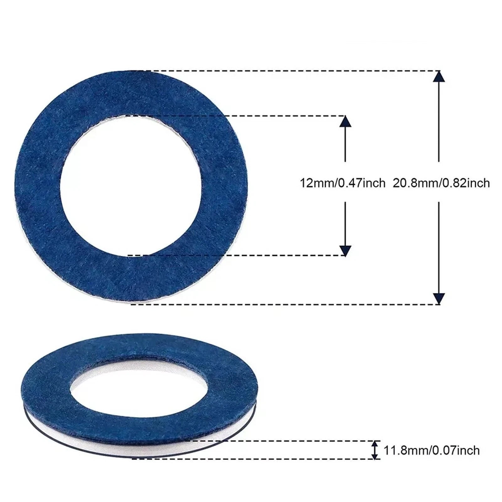 20 Pack Oil Drain Plug Gasket Crush Washer for Toyota Tundra (2000–2023)