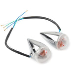 Clear Motorcycle Front Rear Turn Signal Lights for Yamaha XV1900 (2006-2013)