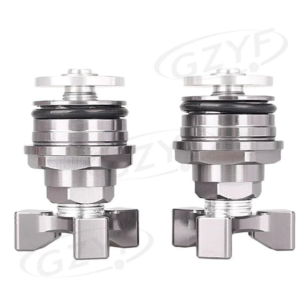 CNC Motorcycle Fork Bolts Preload Adjusters for Kawasaki Ninja 250 (2008-2012)
