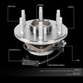 Set of 2 Wheel Bearing & Hub for Silverado Sierra Yukon Tahoe (1999–2007)