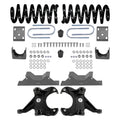 Front 4" Rear 6" Drop Kit 1.25" Rotors Coil Spring For Chevy/GMC C10 C15 73-87
