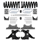 Front 4" Rear 6" Drop Kit 1.25" Rotors Coil Spring For Chevy/GMC C10 C15 73-87