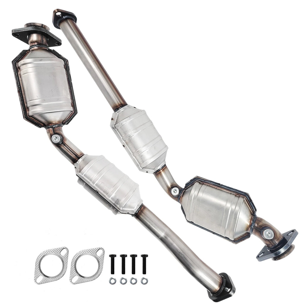 Set of 2 Highflow Catalytic Converters for Ford Crown Victoria (2002–2011)