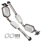 Set of 2 Highflow Catalytic Converters for Ford Crown Victoria (2002–2011)