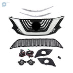 Set of 8 Trim Molding and Fog Lights for Nissan Murano (2015–2018)