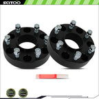 2X 1.5" Hub Centric Wheel Spacers 6x5.5 14x1.5 for Ram 1500 (2019–2025)