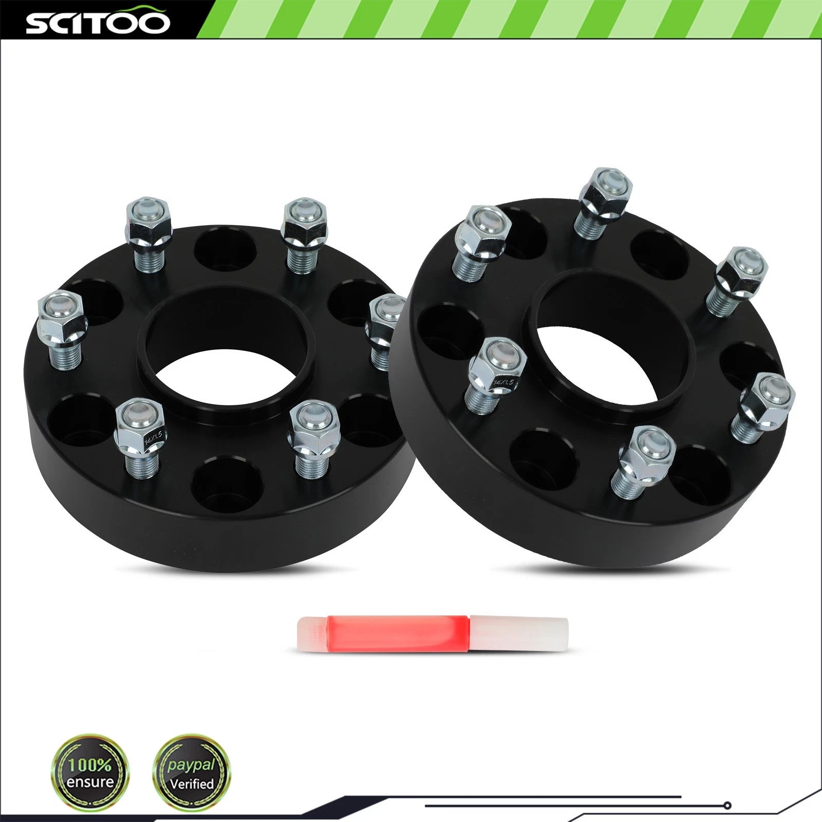 2X 1.5" Hub Centric Wheel Spacers 6x5.5 14x1.5 for Ram 1500 (2019–2025)