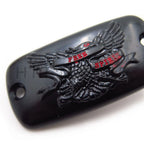 Black Brake Fluid Reservoir Cap for Honda Valkyrie Goldwing (1997–2003)