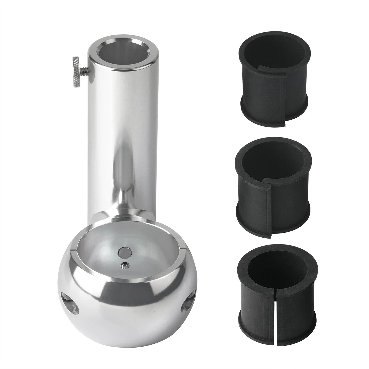 Adjustable Boat Flag Pole Mount Kit for Rail (No Drilling)