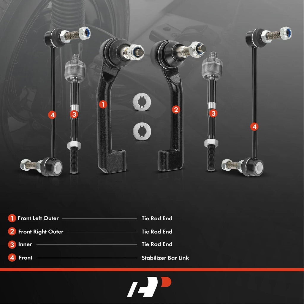 6X Front Sway Bar Link for Ford Police Interceptor Utility (2013-2019)