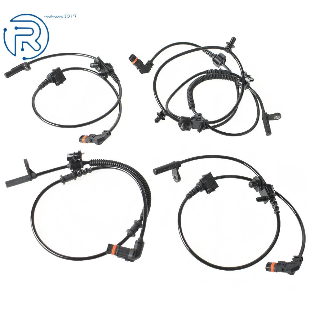 Set of 4 ABS Wheel Speed Sensors for Chrysler 300 Dodge Charger (2005–2009)