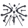 Front Upper Control Arms Suspension Kit for Chevy GMC Silverado Sierra 1500 (2007–2018)
