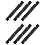 Set of 6 Heavy Duty 21" Lawn Mower Blades for Bad Boy Zero-Turn (Fits Models)